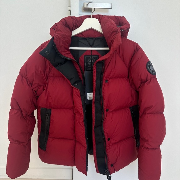 Canada Goose junction parka inferno red - xs women - Picture 1 of 7